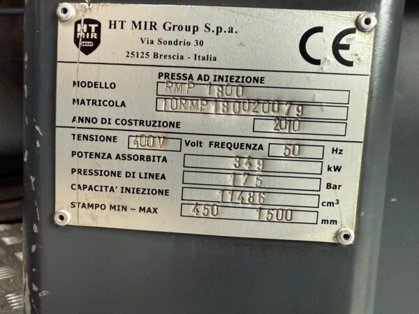 Pressa MIR RMP 1800 - immagine 5