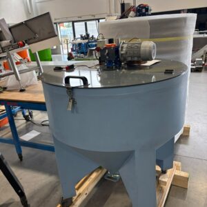miscelatore in plastica 200 kg on/off